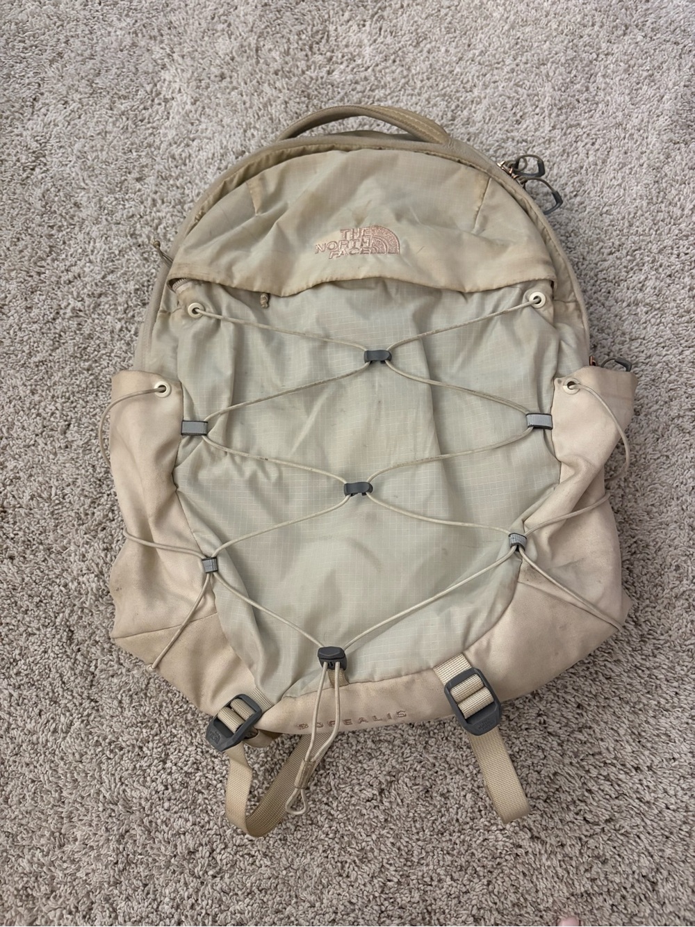 The North Face Borealis Backpack White/Rose Gold NF0A52SI